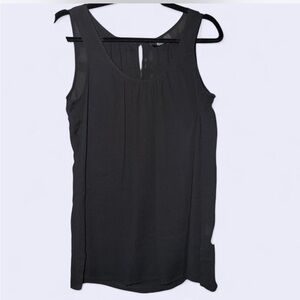 a.n.a Black Sleeveless Tank Top